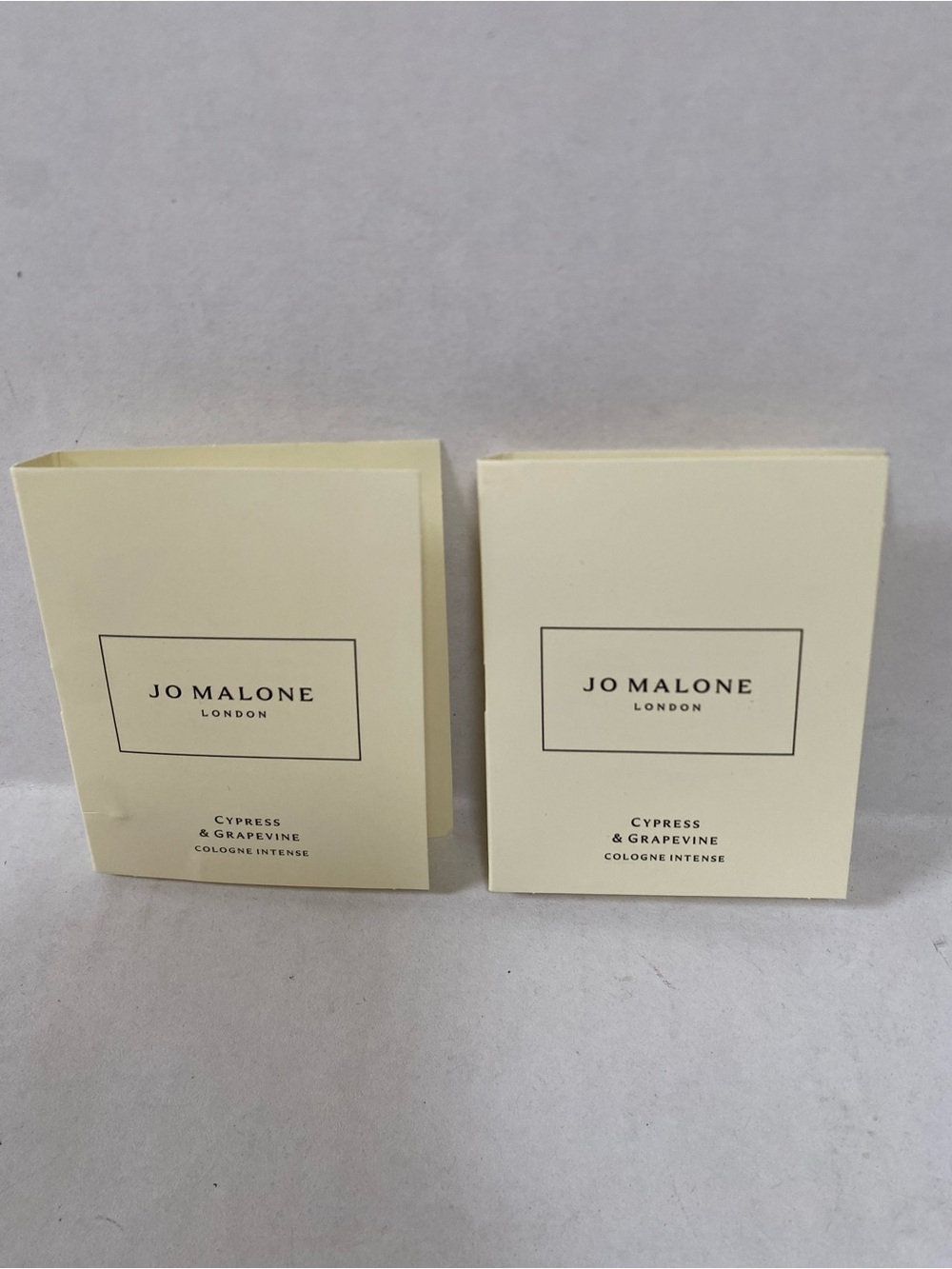JO MALONE Cypress and Grapevine Cologne 0.05 fl oz Sample Spray (2 samples)